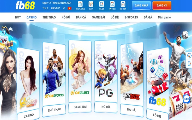 Các điều kiện cần có để đăng nhập Fb68