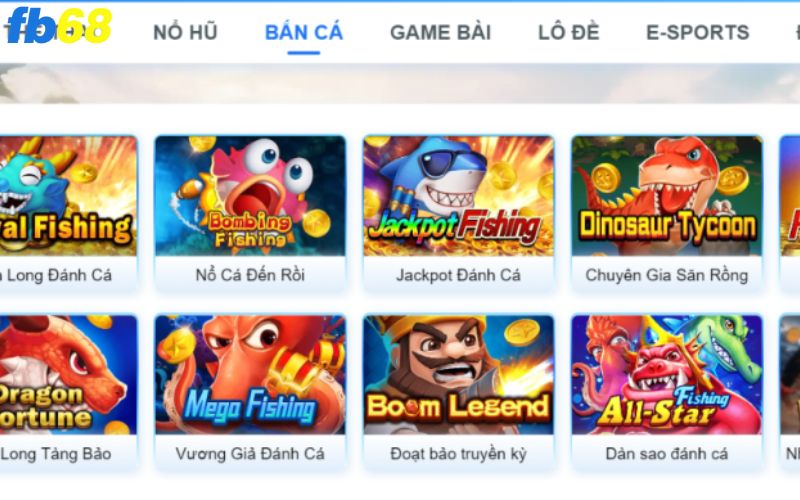 Ưu điểm nổi bật FB68 khiến bạn chơi không thể bỏ qua